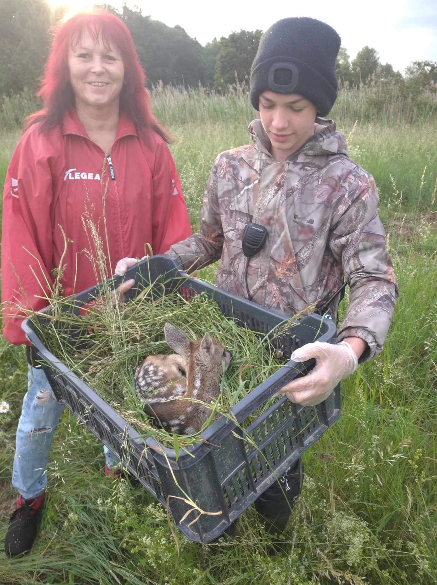 Záchranná akce v Pardubickém kraji