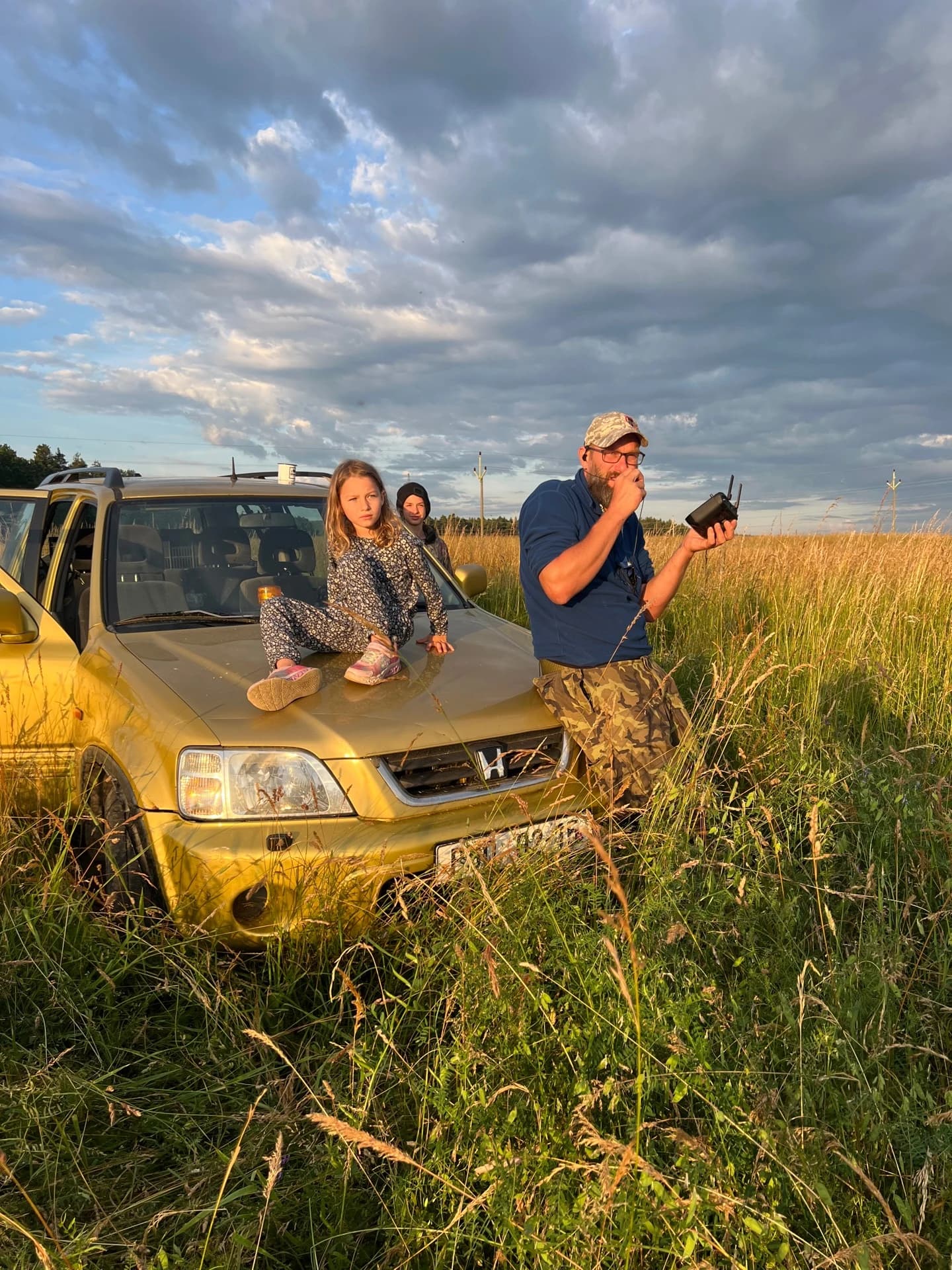 Práce dobrovolníků v terénu